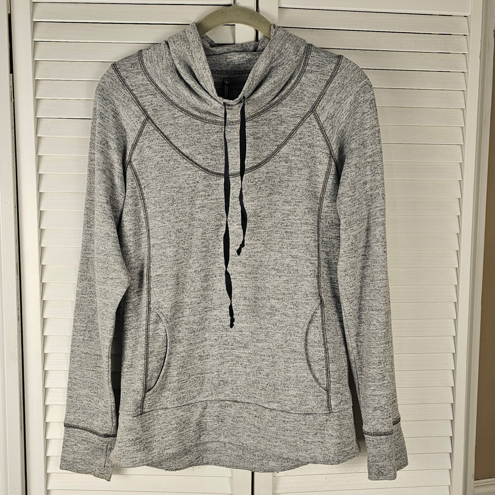 Kuhl Womens Gray Leaβ Pullover Sweater Small